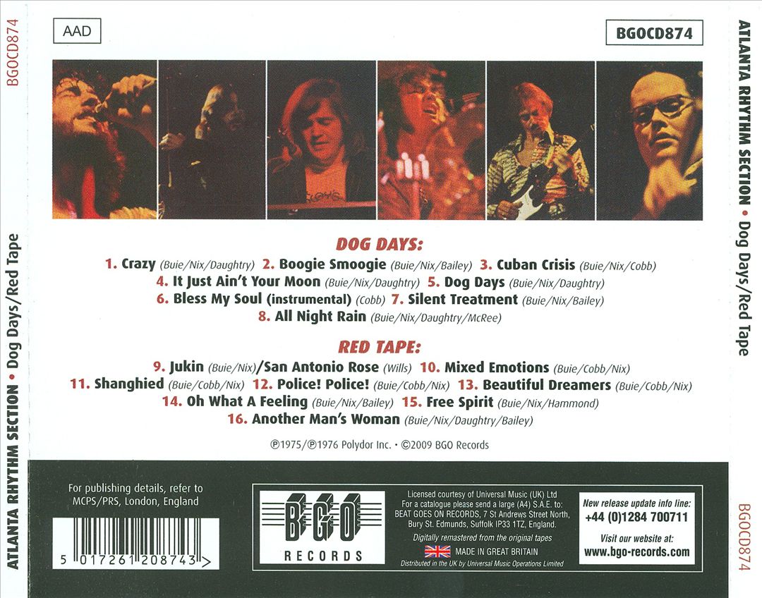 Dog Days/Red Tape cover art