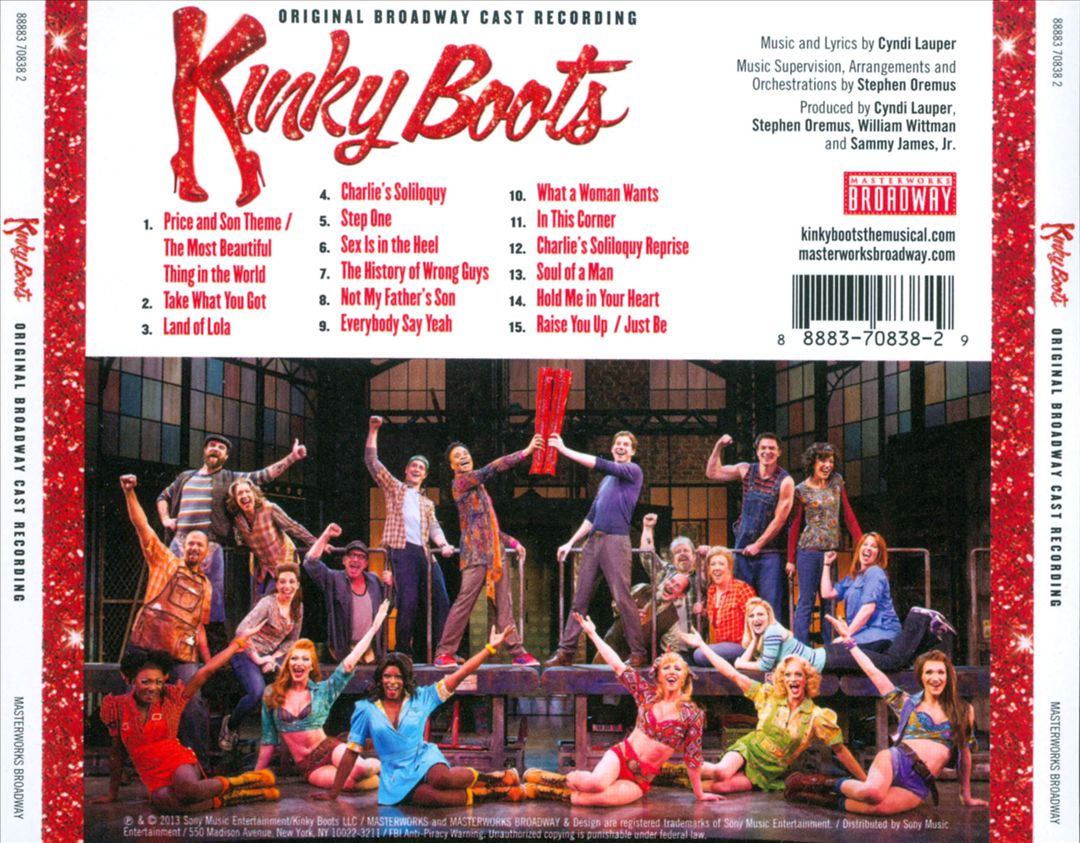 Kinky Boots [Original Broadway Cast Recording] cover art