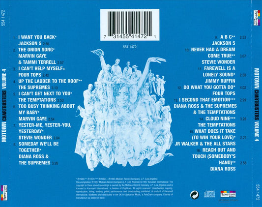 Motown Chartbusters, Vol. 4 [Polygram International] cover art