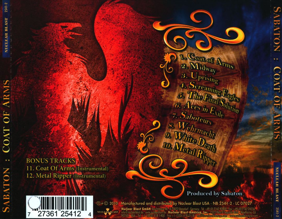 Coat of Arms cover art