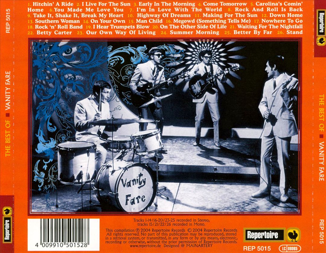 Best of Vanity Fare cover art