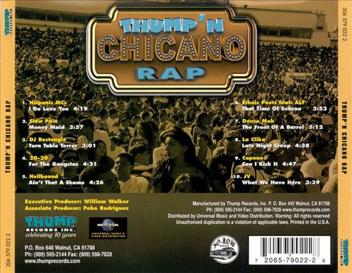 Thump'n Chicano Rap cover art