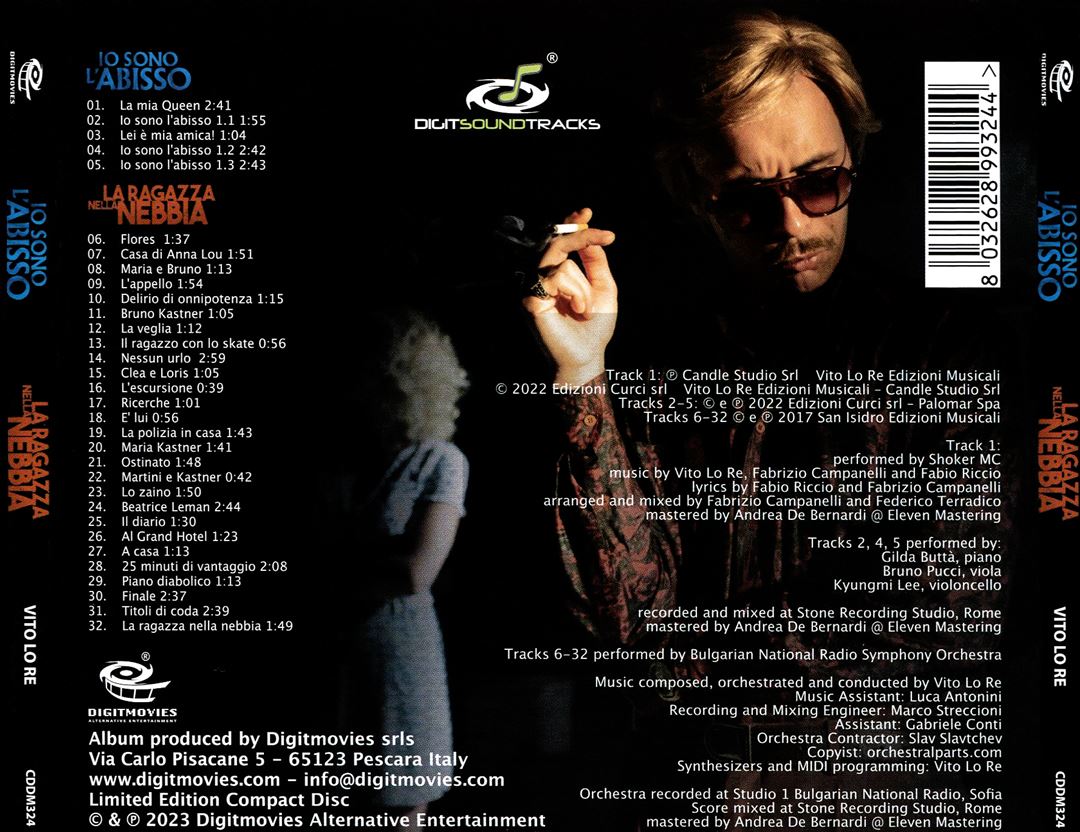 Io sono l'abisso / La Ragazza nella nebbia [Original Soundtracks] cover art