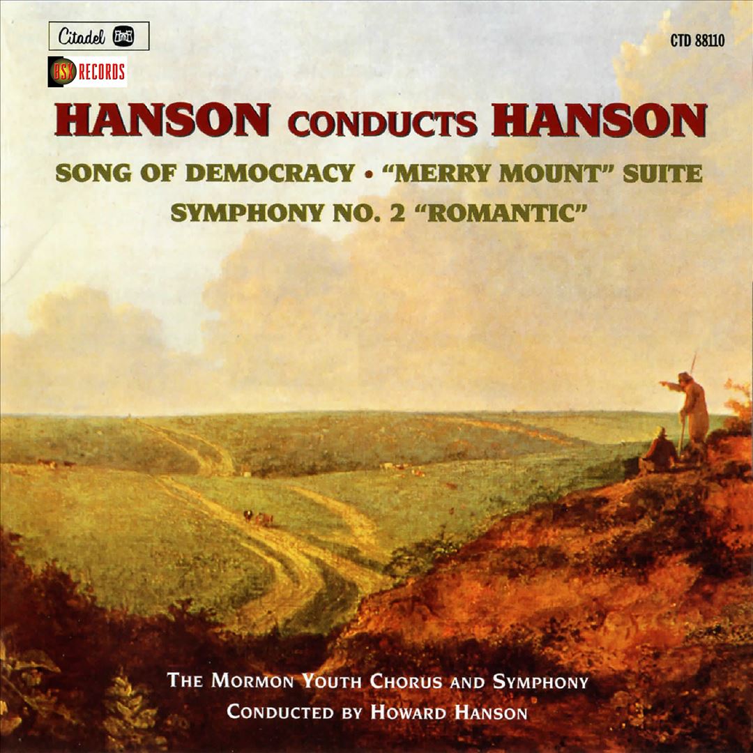 Howard Hanson Conducts Hanson cover art