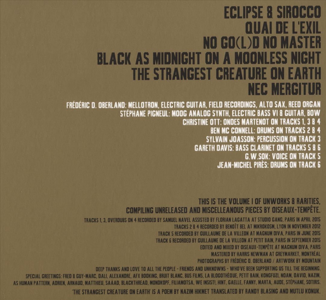 Unworks & Rarities 2012-2015 cover art