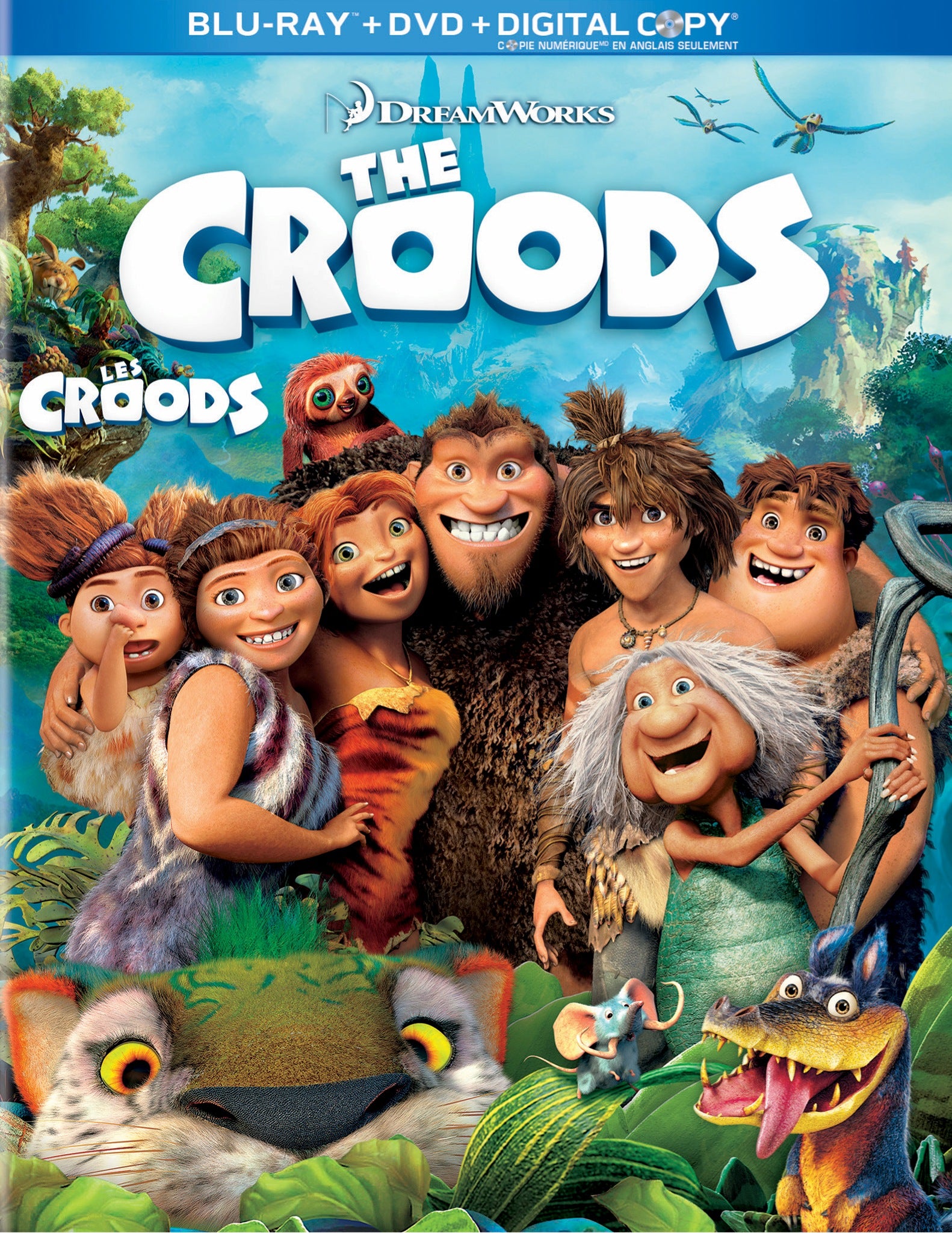 Croods [Blu-ray/DVD] cover art