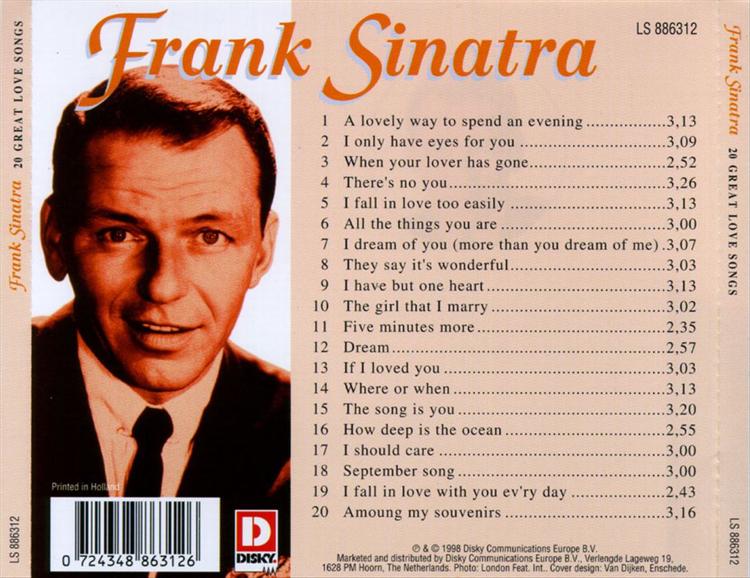 20 Great Love Songs cover art