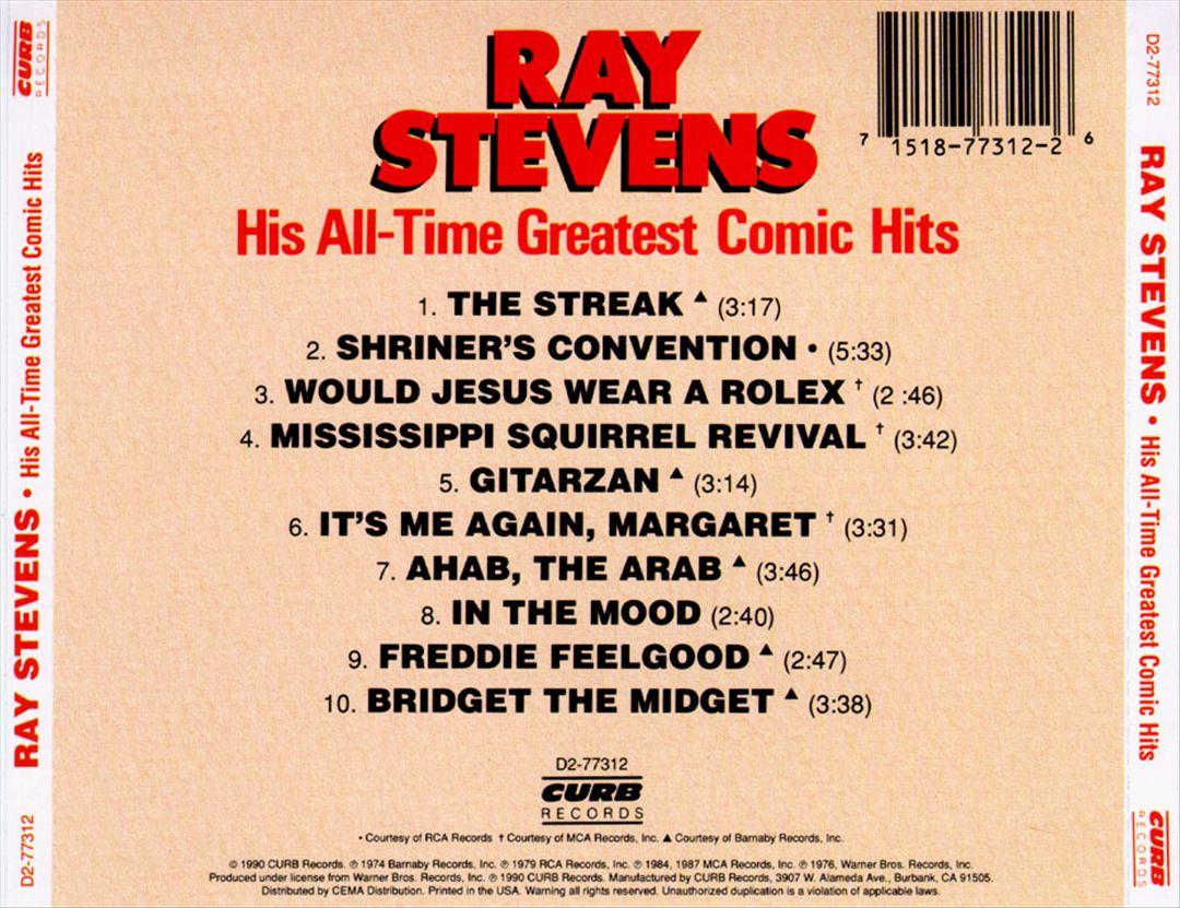 His All-Time Greatest Comic Hits cover art