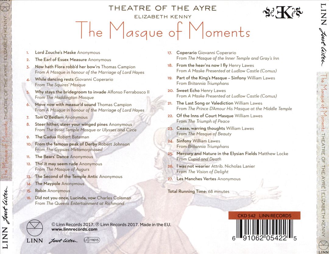 Masque of Moments cover art