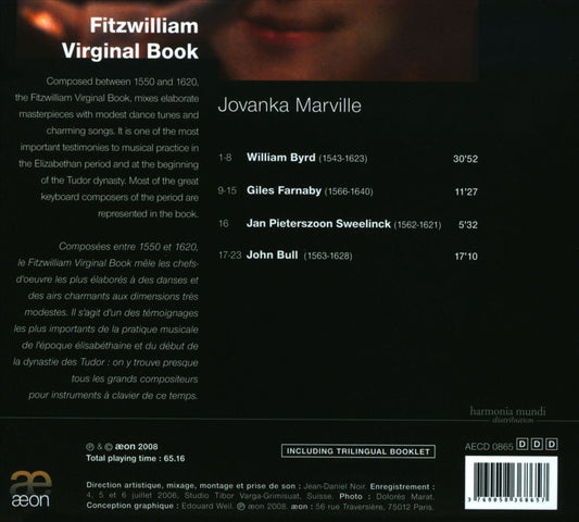 Fitzwilliam Virginal Book cover art