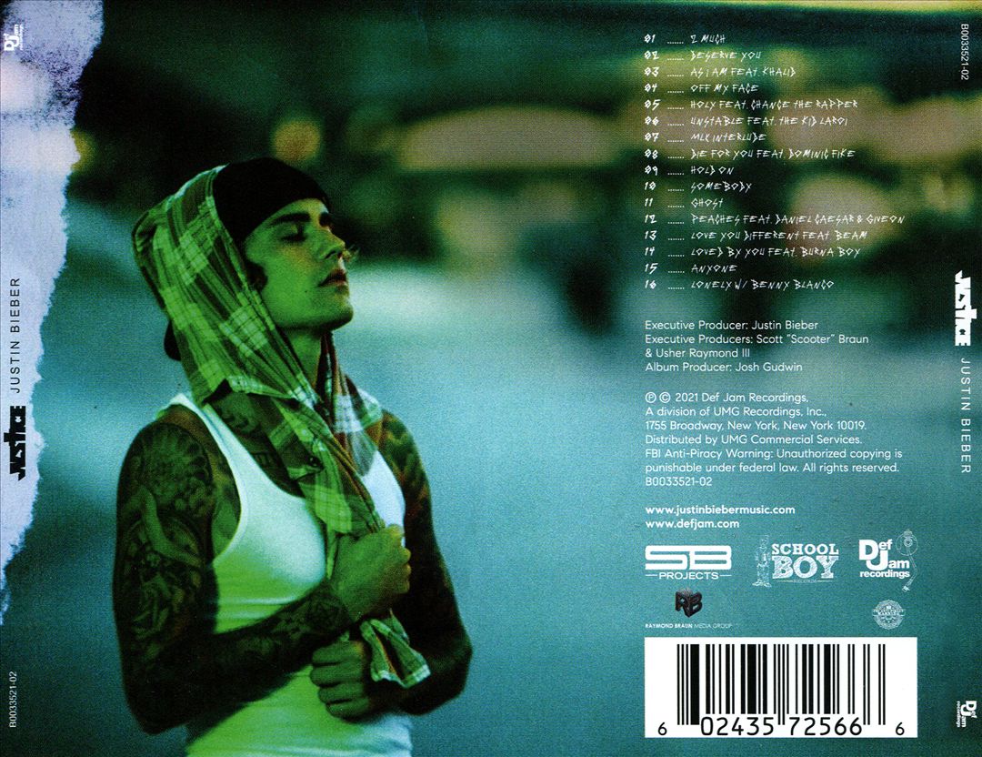 Justice cover art