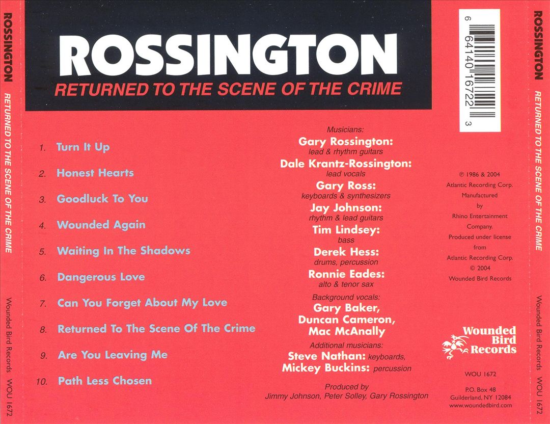 Returned to the Scene of the Crime cover art
