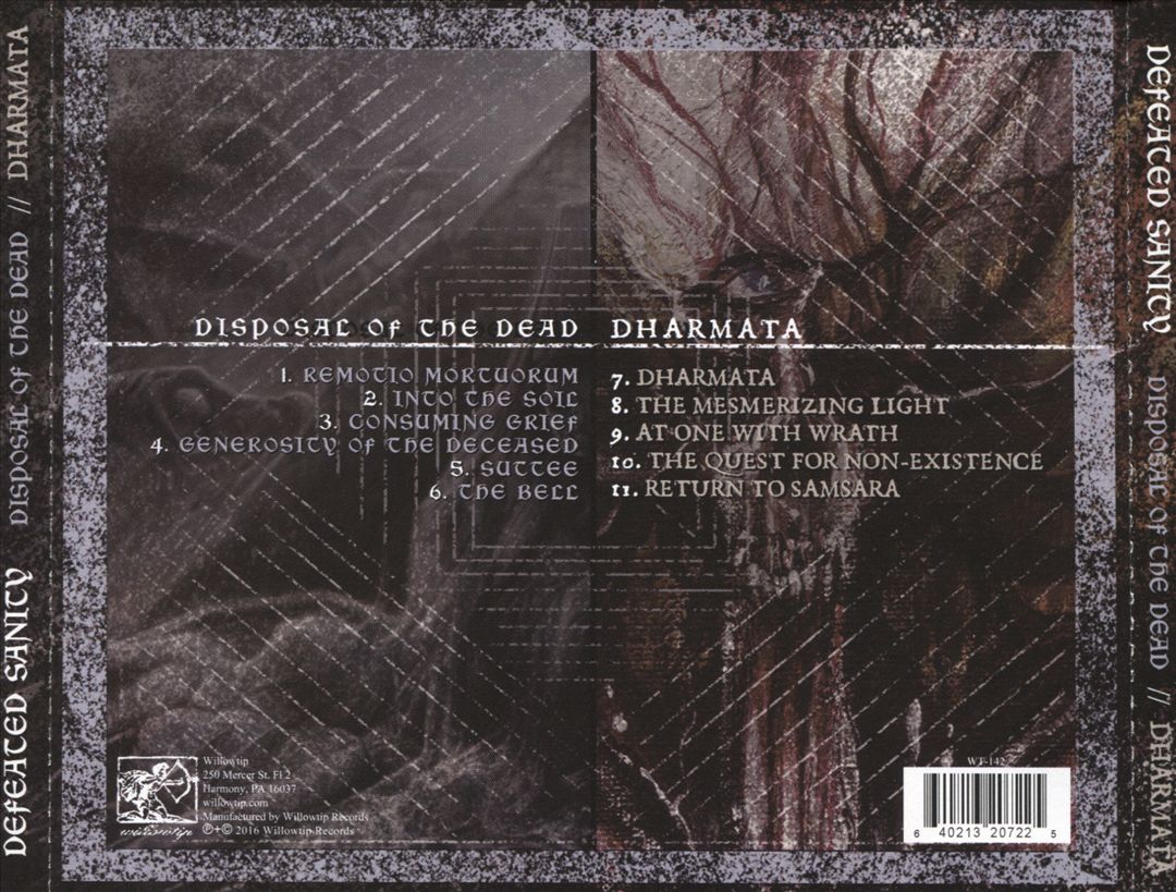 Disposal of the Dead/Dharmata cover art