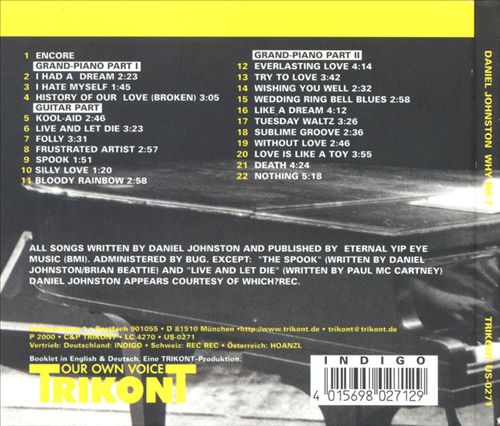 Why Me? Live Volksbuhne Am Rosa Luxemburg-Platz 6/6/99 cover art