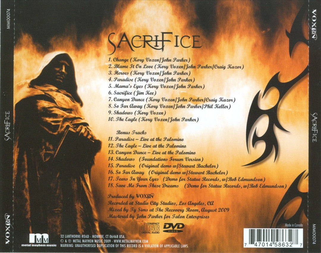 Sacrifice cover art