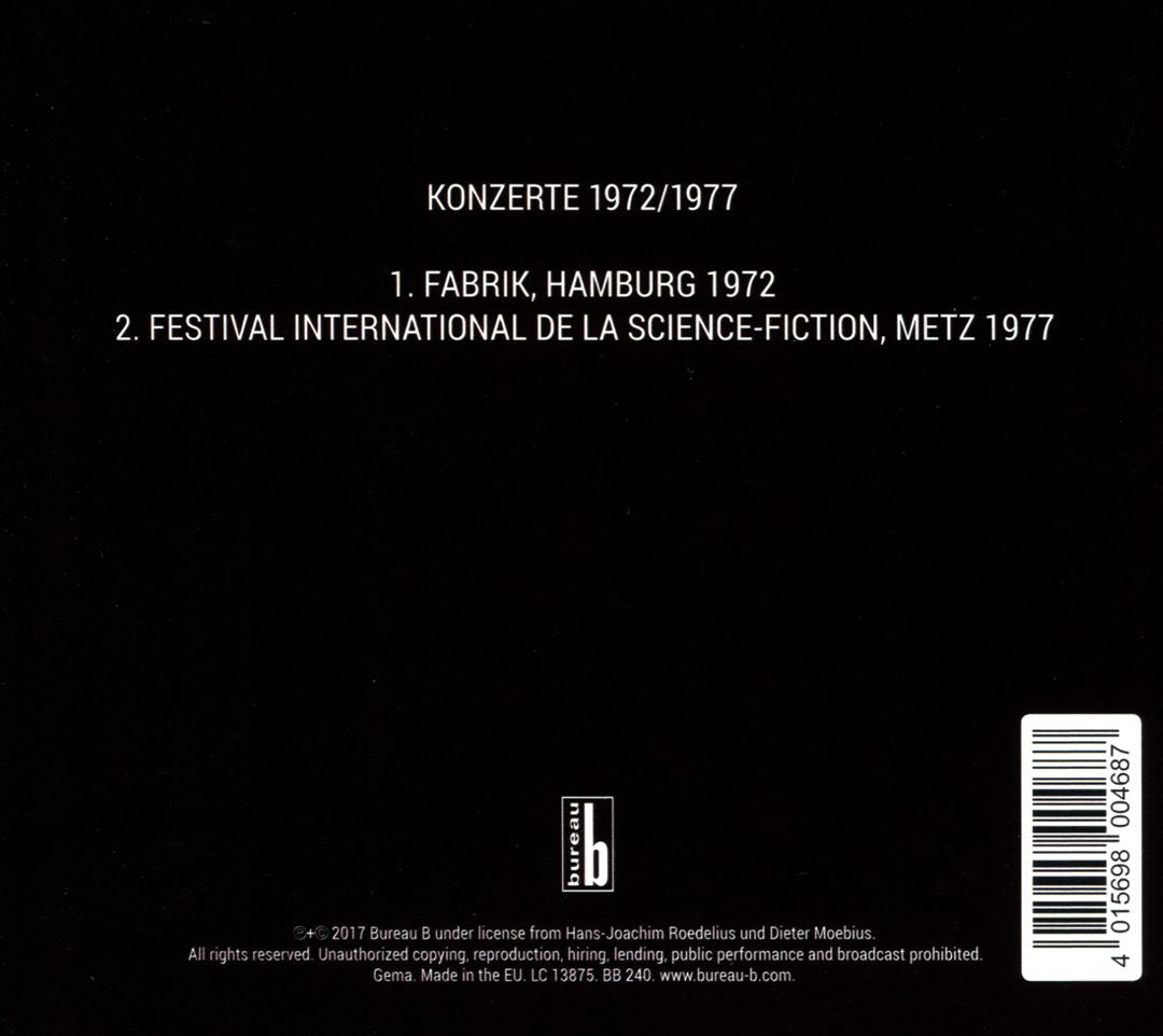 Konzerte 1972/1977 cover art