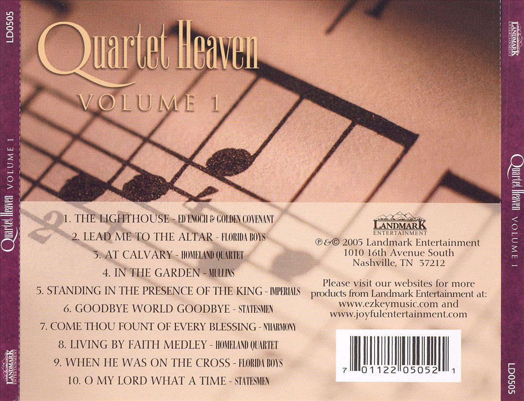 Quartet Heaven, Vol. 1 cover art