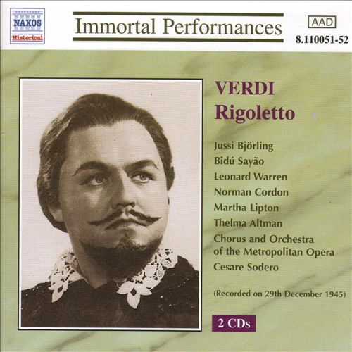 Verdi: Rigoletto cover art