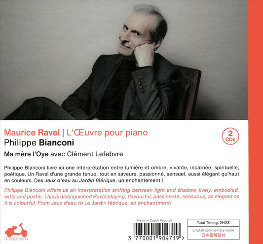 Ravel: L'Œuvre pour piano cover art