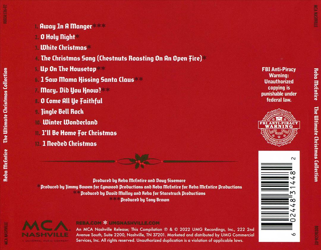 Ultimate Christmas Collection cover art