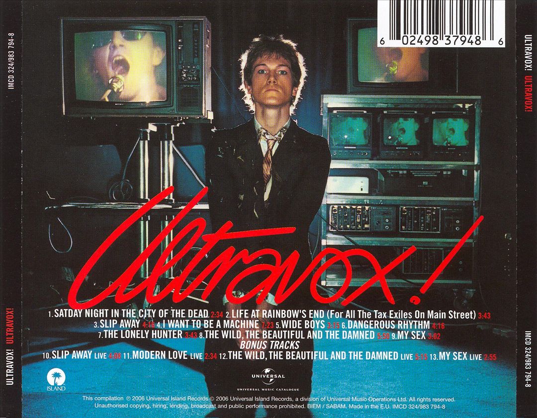 Ultravox! [Bonus Tracks] cover art