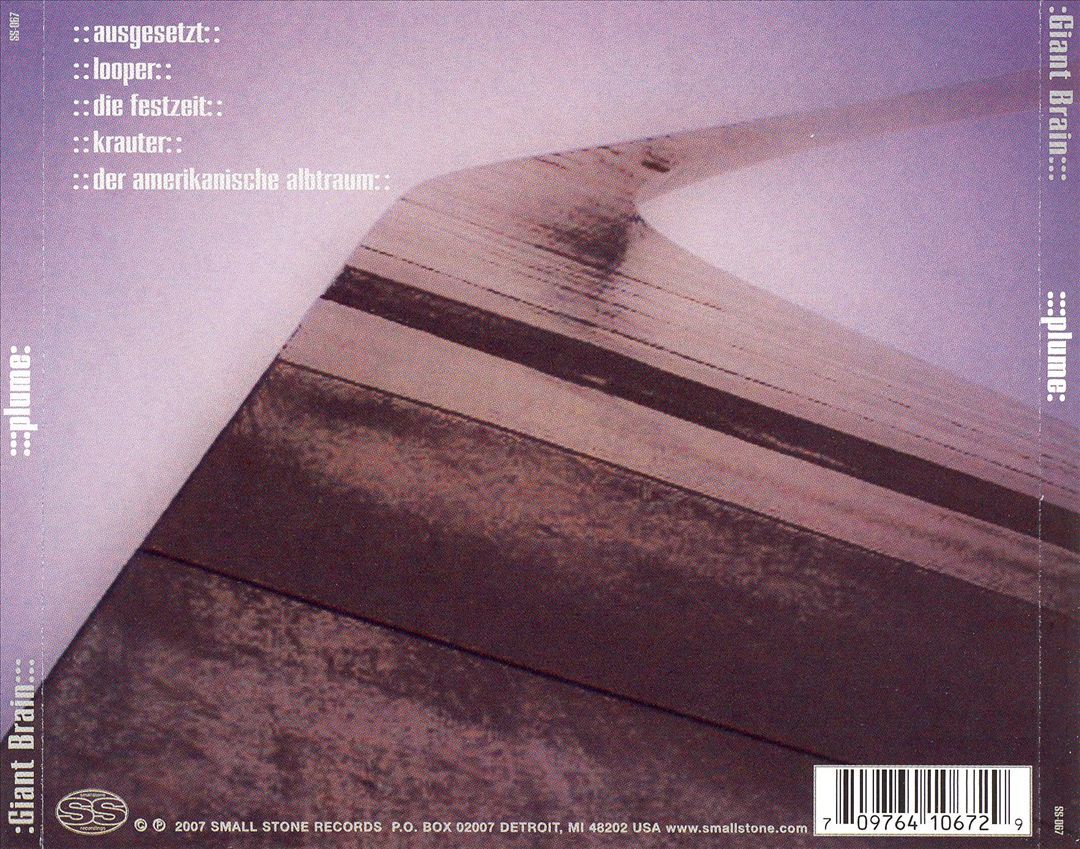 Plume cover art