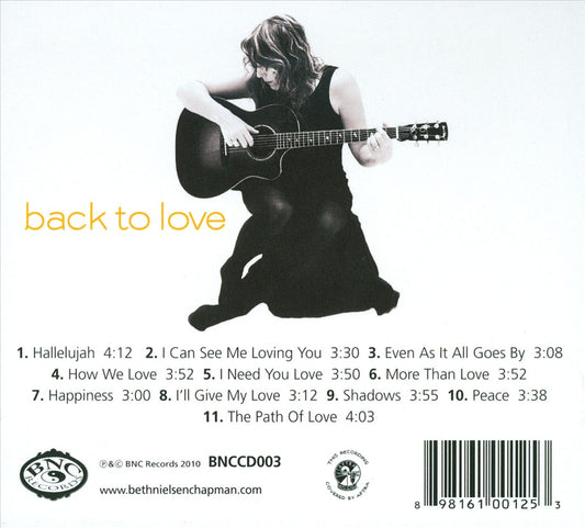 Back to Love cover art