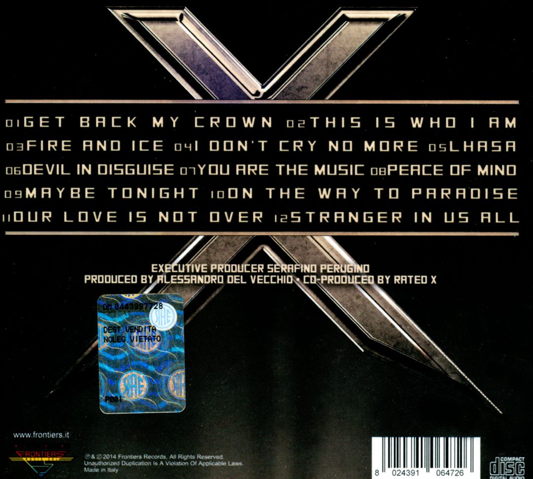 Rated X cover art