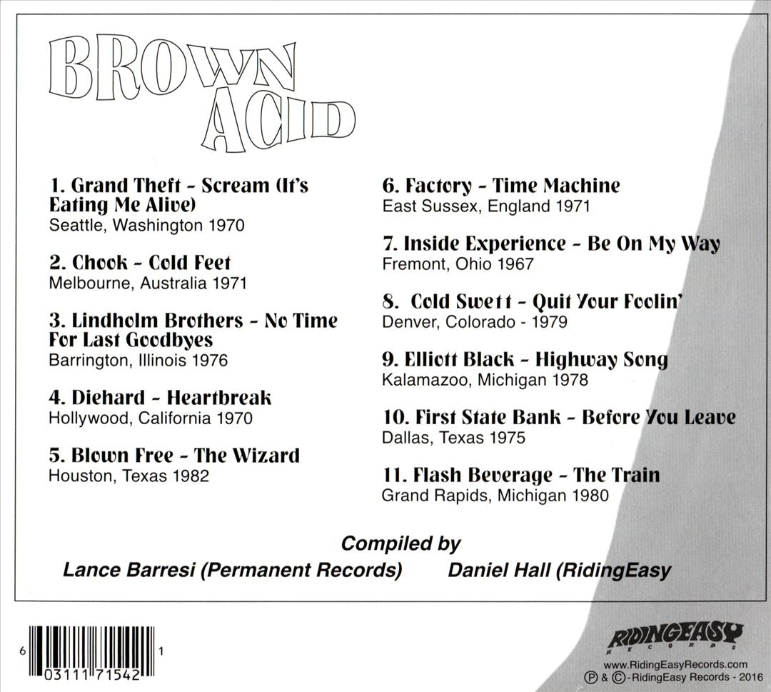 Brown Acid: The Third Trip cover art