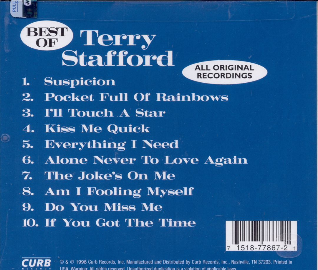 Best of Terry Stafford cover art