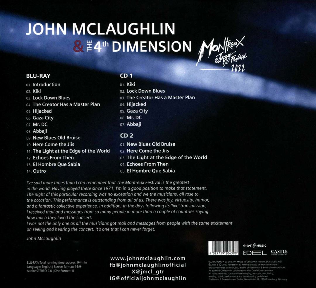 Live at Montreux Jazz Festival 2022 cover art