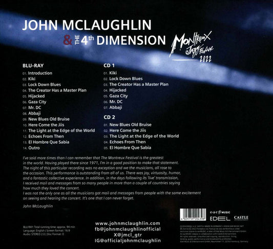 Live at Montreux Jazz Festival 2022 cover art