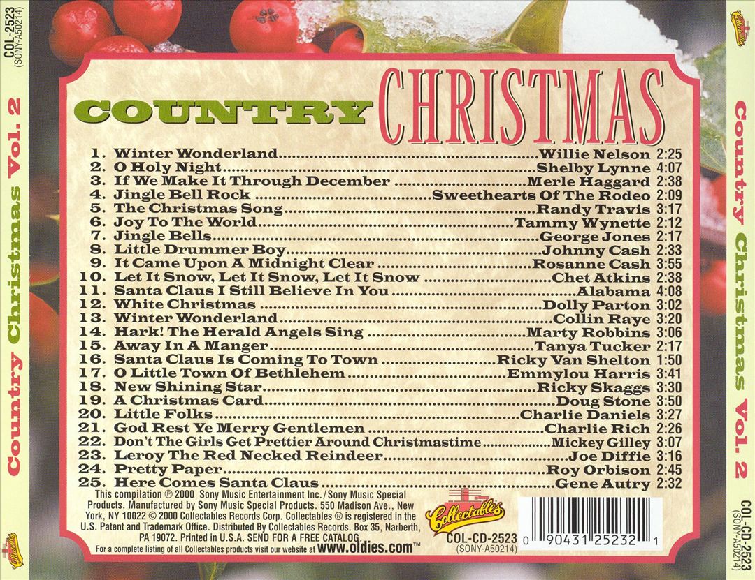 Country Christmas, Vol. 2 [Collectables] cover art