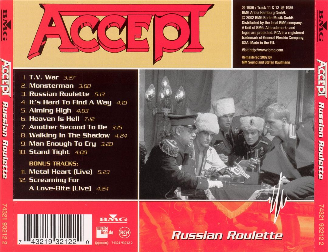 Russian Roulette [Bonus Tracks] cover art
