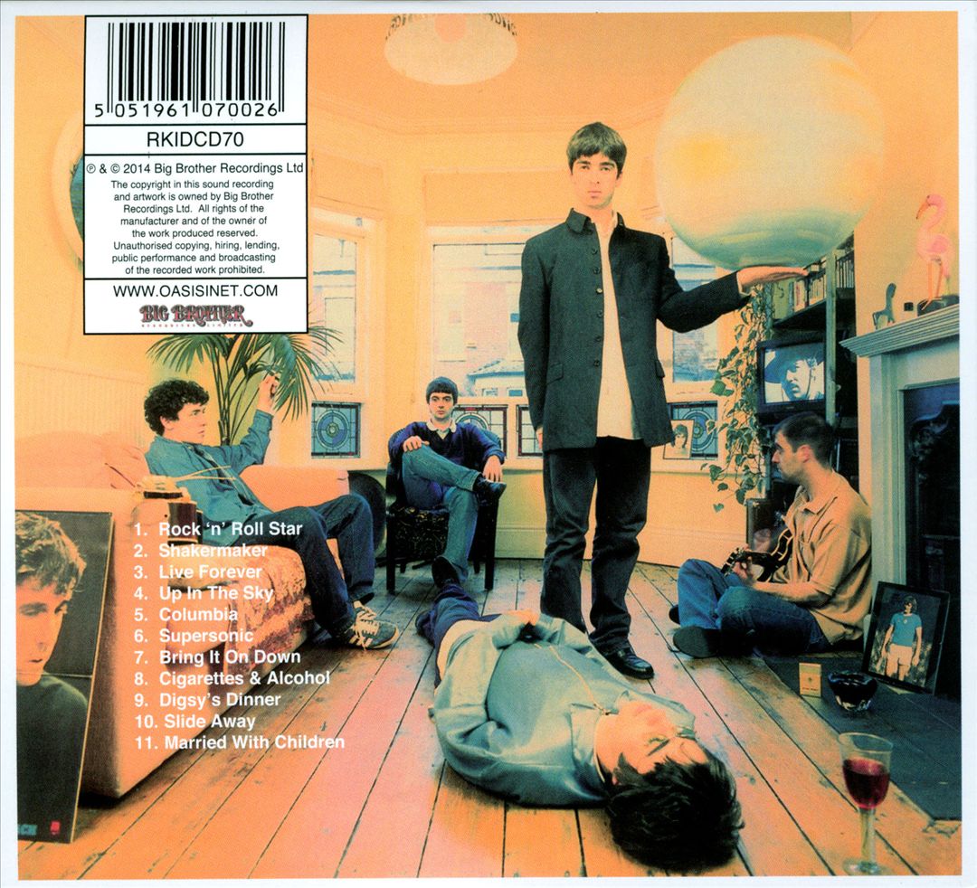Definitely Maybe [Remastered] cover art