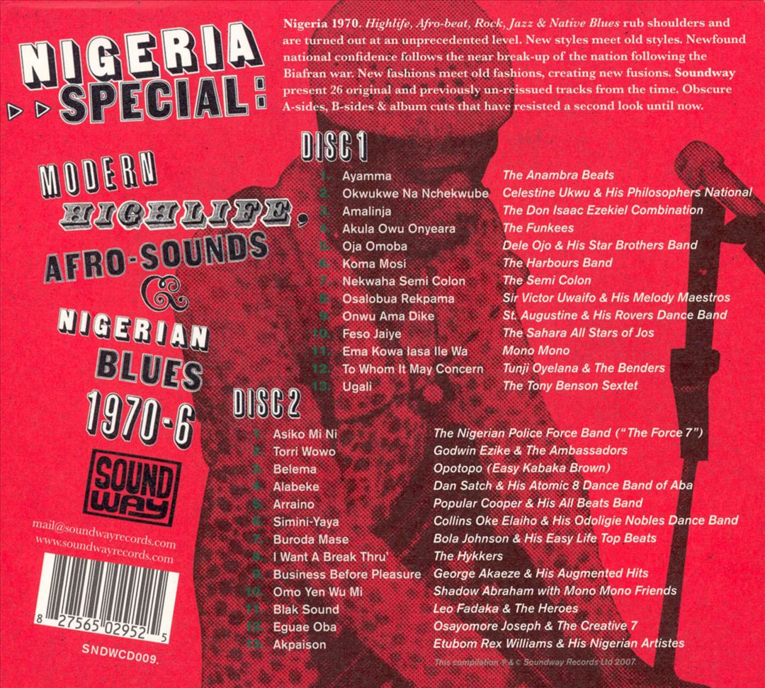 Nigeria Special: Modern Highlife, Afro-Sounds & Nigerian Blues 1970-1976, Pt. 2 cover art