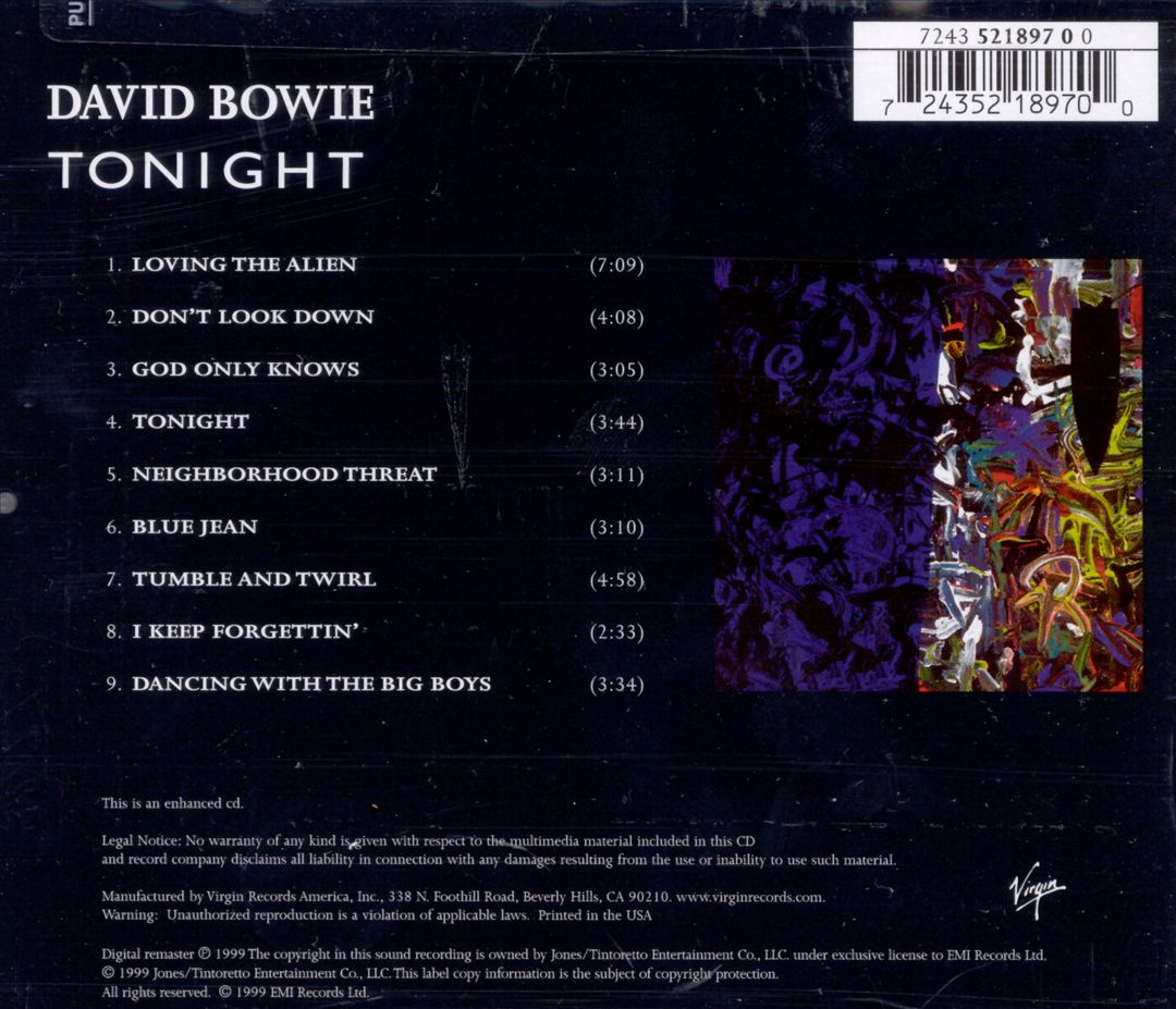 Tonight cover art