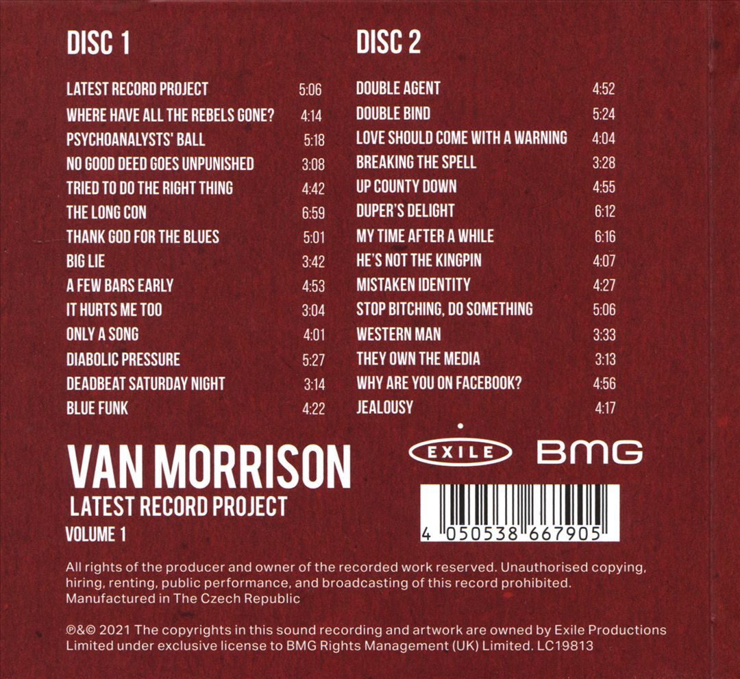 Latest Record Project, Vol. 1 cover art