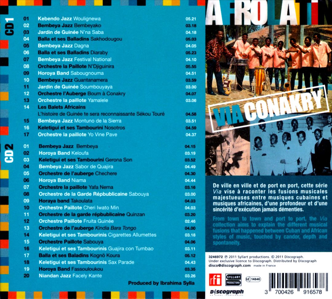 Afro Latin Via Conakry cover art