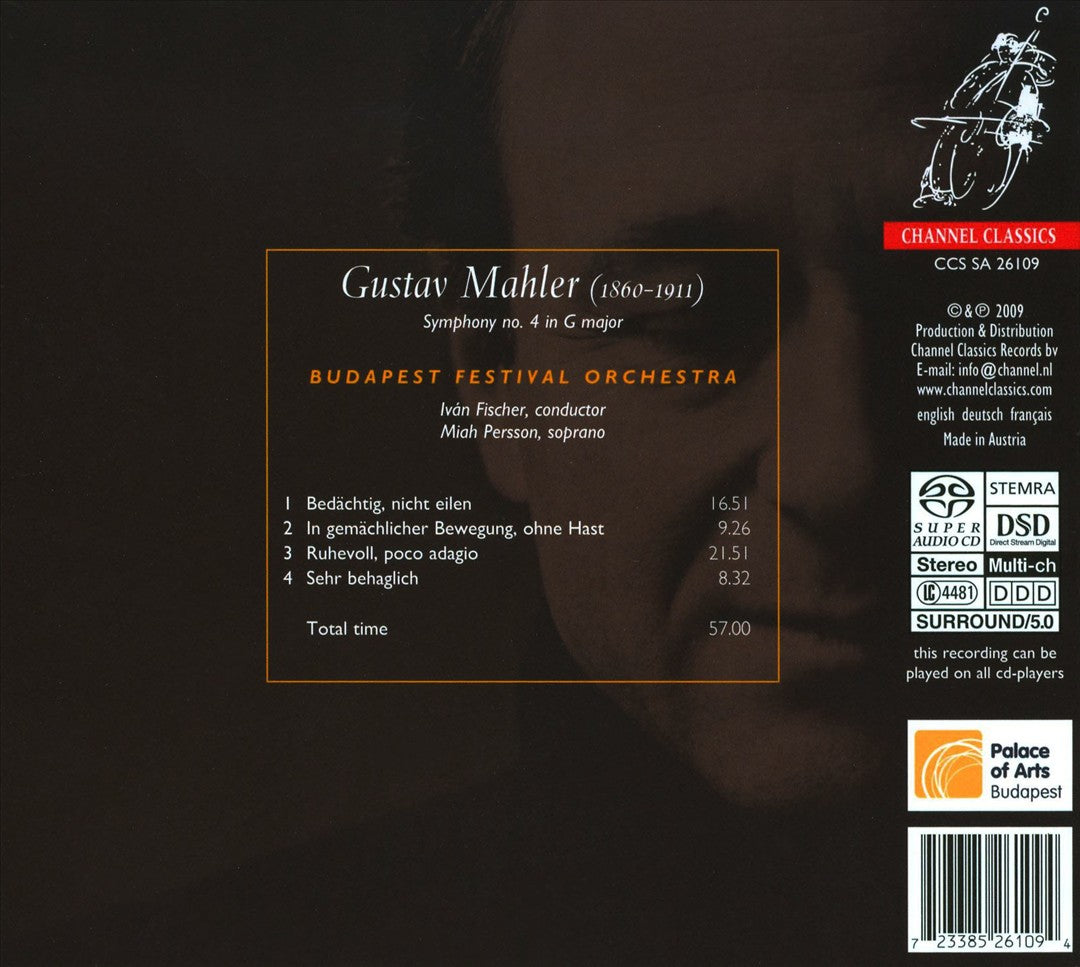 Mahler: Symphony No. 4  cover art