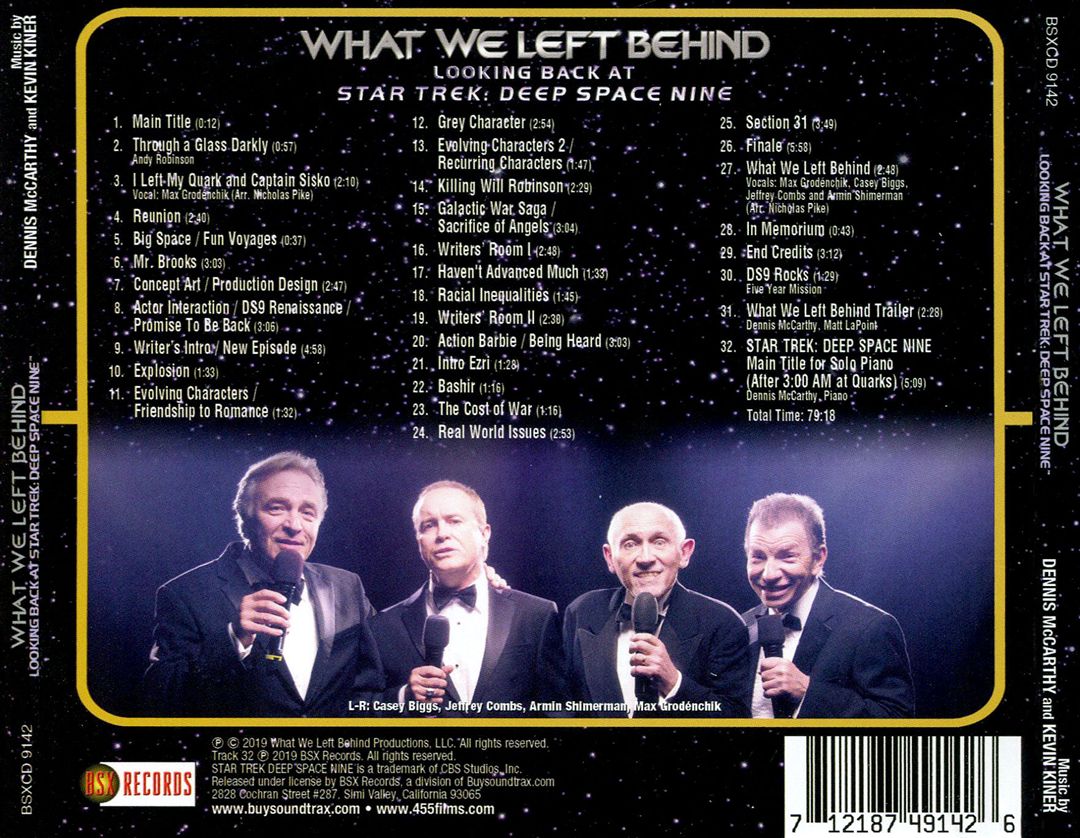 What We Left Behind [Original Motion Picture Soundtrack] cover art