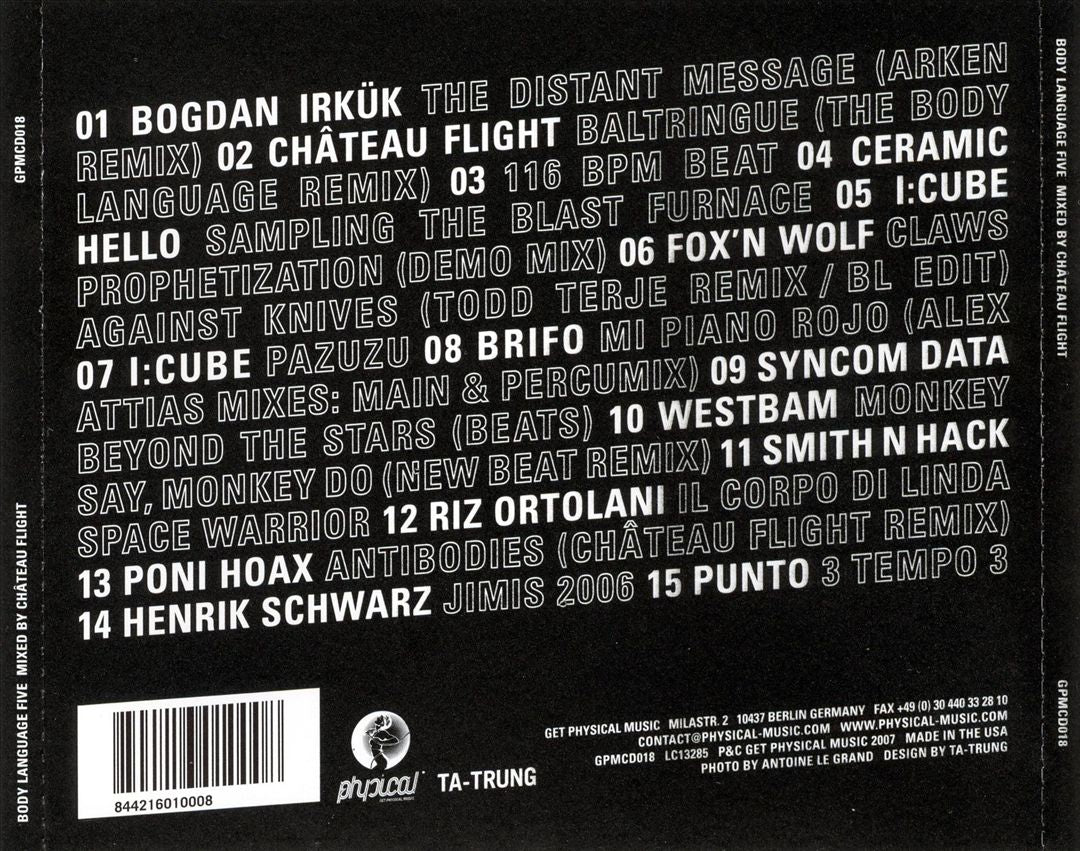 Body Language, Vol. 5 cover art
