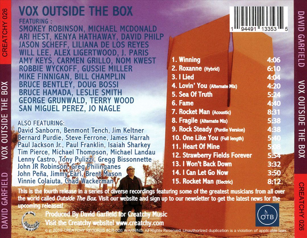 Vox Outside the Box cover art