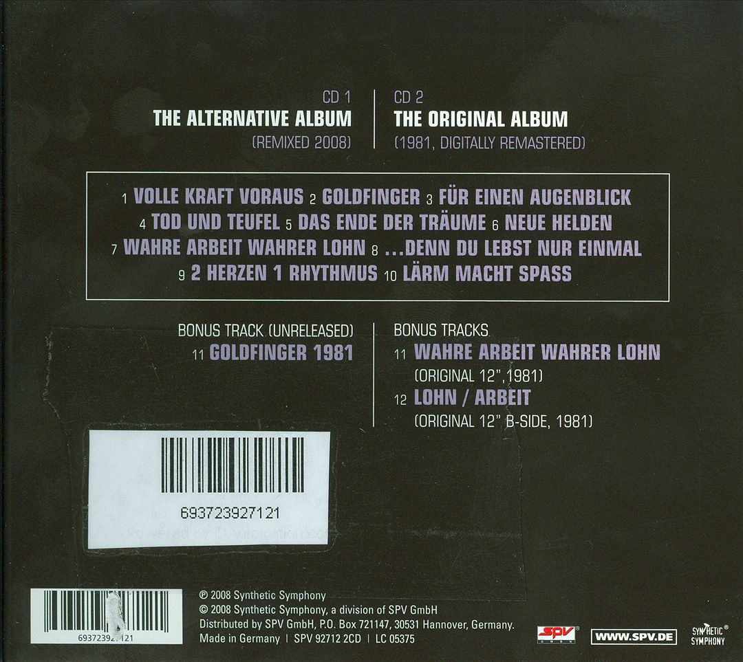 Volle Kraft Voraus [2 CD] cover art