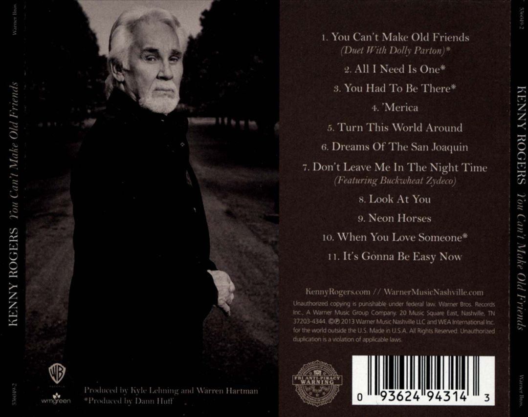 You Can't Make Old Friends cover art