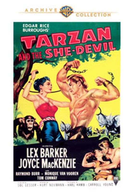 Tarzan and the She-Devil cover art