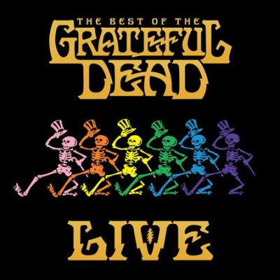 THE BEST OF THE GRATEFUL DEAD LIVE cover art