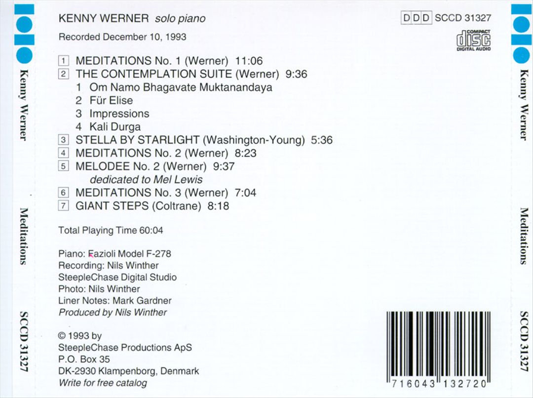 Meditations cover art