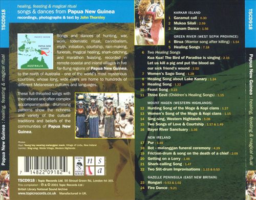 Songs & Dances From Papua New Guinea: Healing, Feasting & Magical Ritual cover art