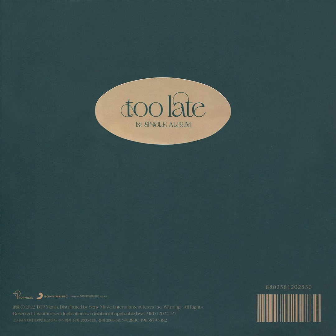 Too Late cover art